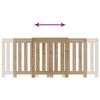 vidaXL Radiatordeksel artisanal eik 205x21,5x83,5 cm konstruert tre