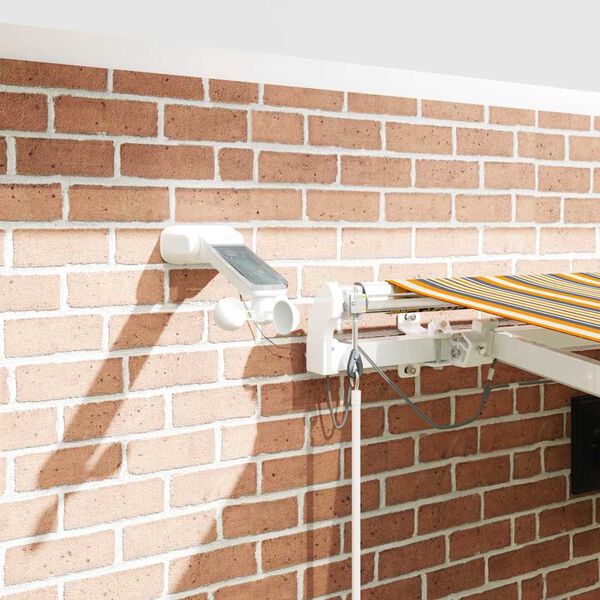 vidaXL Innvendbar Markise Flerfarget 450 &times; 300 cm Polyester og Metall