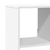 vidaXL Bokhylle hvit 100x33x156,5 cm konstruert tre