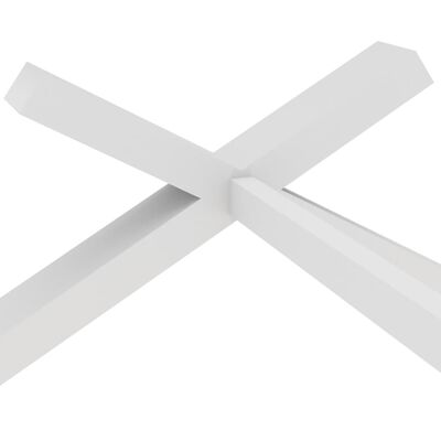vidaXL Ramme for barneseng med skuff hvit heltre furu 70x140 cm