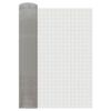 vidaXL Maskeskjerm 60 x 1000 cm 6 Mesh Rustfritt st&aring;l 201 S&oslash;lv