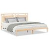 vidaXL Ekstra lang sengeramme uten madrass 180x220 cm heltre