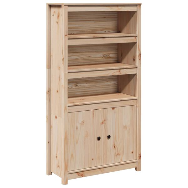 vidaXL Highboard 80x35x154 cm heltre furu