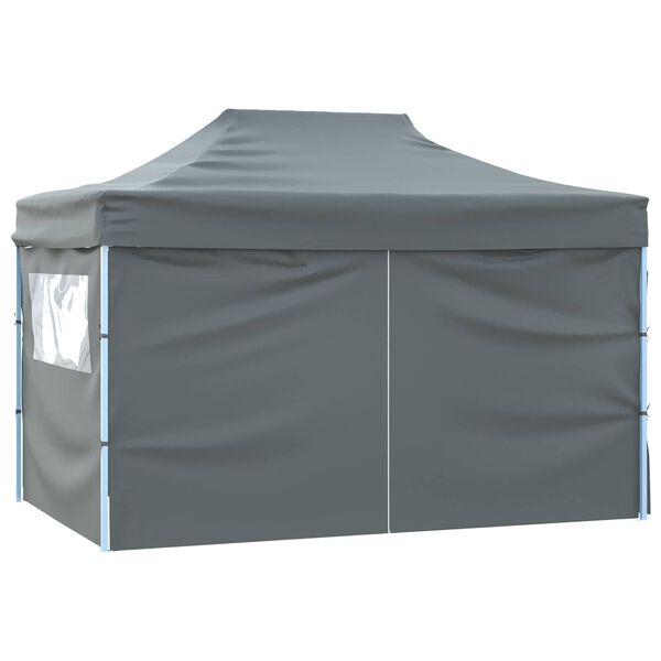 vidaXL Partytelt Antrasitt 291 x 431 x 315 cm Oxford Stoff