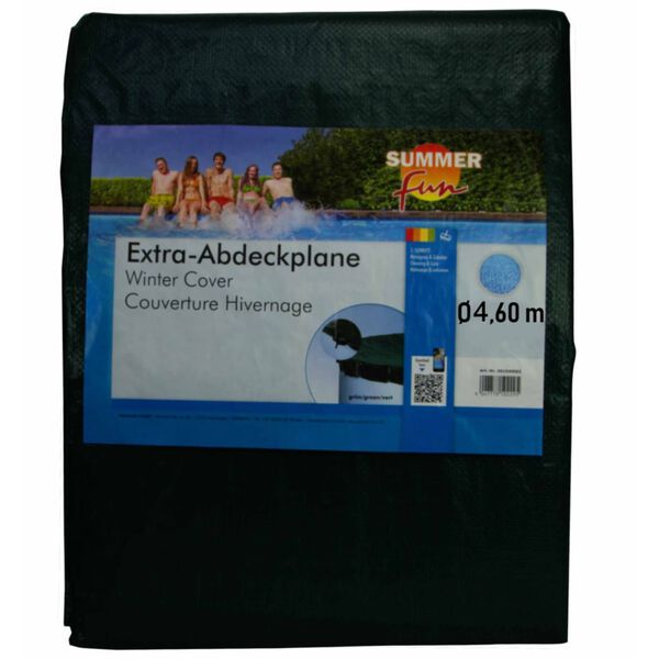 Summer Fun Vintertrekk for basseng rundt 460 cm PVC grønn