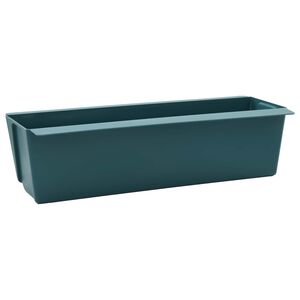 vidaXL Blomsterkasser for Euro-paller 12 stk. Gr&oslash;nn 36 x 13,5 x 9,5 cm