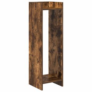 vidaXL Planteholder R&oslash;kt Eik 30 x 30 x 100 cm Konstruert tre
