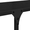 vidaXL Bokhylle Svart eik 100 x 32 x 170 cm Konstruert tre