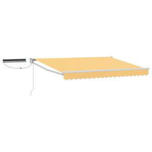 vidaXL Elektrisk Utrekkbar Markise sand 2,5 x 2 m