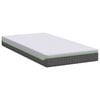vidaXL Madrass Hvit og Grå 100 x 200 cm Pocket Spring