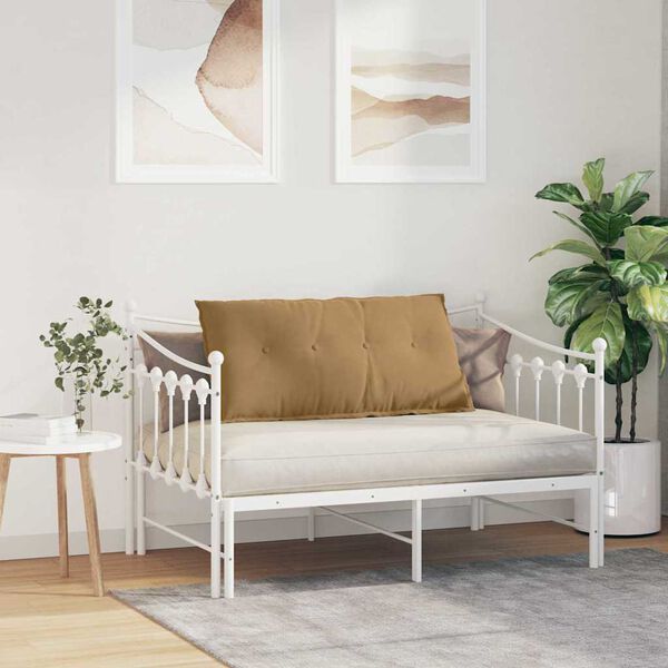 vidaXL Bakputen Brun 100 x 50 cm Corduroy stoff