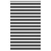 vidaXL Sebragardin svart 145x200 cm stoff bredde 140,9 cm polyester