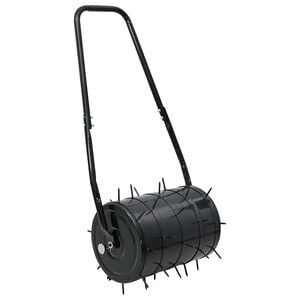 vidaXL Plenroller med luftingsklips Svart 110 x 52 cm Jern