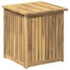 vidaXL Hage Lagringsboks Solid akasietre 48,5 x 49 x 53,5 cm