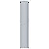 vidaXL Uttrekkbar sidemarkise brun 160x600 cm