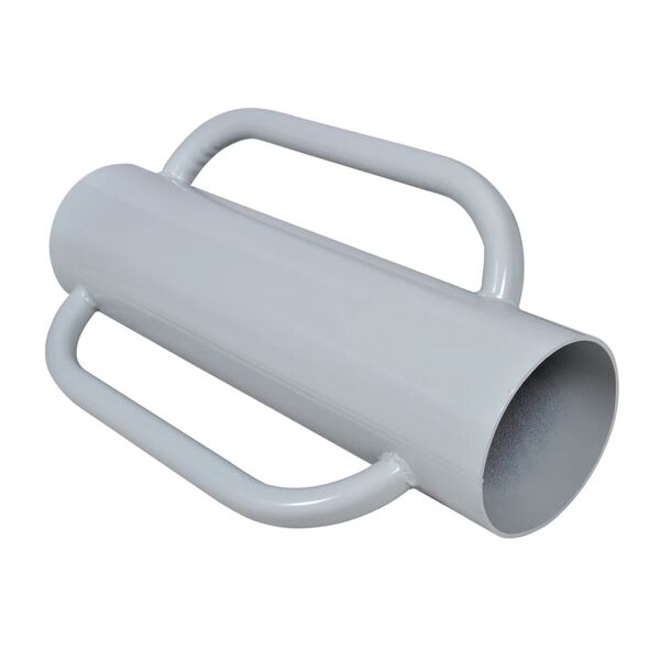 vidaXL Gjerdestolpedriver med h&aring;ndtak st&aring;l