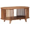 vidaXL H&aring;ndlaget Kaffebord Teak brun 85 x 50 x 40 cm Solid akasietre
