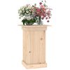 vidaXL Blomsterstativ 40x40x60 cm heltre furu