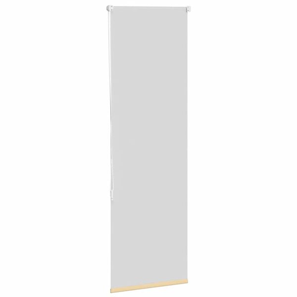 vidaXL Rullegardin lystette 55x130 cm stoff bredde 50,7 cm polyester