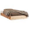 vidaXL Sengeramme 140x190 cm heltre