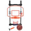 vidaXL Basketballsett for d&oslash;r justerbart