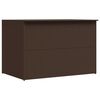 vidaXL Putekasse 150x100x100 cm polyrotting brun