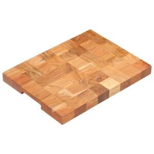 vidaXL Skj&aelig;rebrett 40x30x3,8 cm heltre akasie