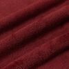 vidaXL Kastepledd 6 pcs Bordeaux R&oslash;d 240 x 270 cm Fleece