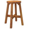 vidaXL Krakk brun 38x38x45 cm rund heltre akasie