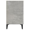 vidaXL Skjenk betonggrå 100x36x60 cm konstruert tre