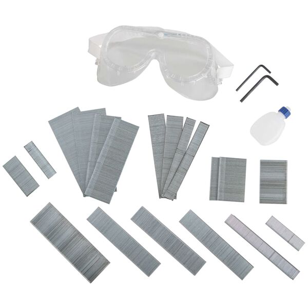 Scheppach 2-i-1 luftdreven spikerpistol/stiftemaskin 15-50mm 16-40mm