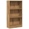 vidaXL Bokhylle artisan eik 60x24x109 cm konstruert tre