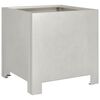 vidaXL Plantekasse 30x30x30 cm rustfritt stål