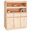 vidaXL Highboard 89x40x116,5 cm heltre furu