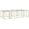 vidaXL H&oslash;nseg&aring;rd 800x400x200 cm impregnert heltre furu