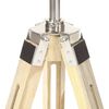 vidaXL Gulvlampe med stativ heltre mango 140 cm