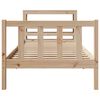 vidaXL Sengeramme uten madrass 90x190 cm heltre furu