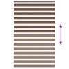 vidaXL Sebragardin brun 140x200 cm stoff bredde 135,9 cm polyester