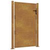 vidaXL Hageport 100x150 cm cortenst&aring;l