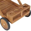 vidaXL Tevogn heltre teak