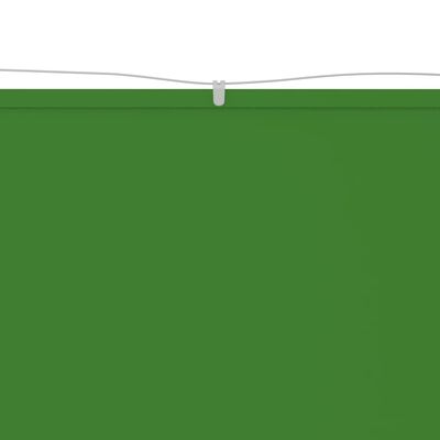 vidaXL Vertikal markise lysegrønn 140x270 cm oxford stoff