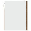vidaXL Hengende skap "Lyon" gammelt tre 60x31x40 cm konstruert tre