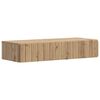 vidaXL Vegghengt Sidebord Artisan eik 87,5 x 34,5 x 17 cm