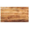 vidaXL Bordplate 100x50x2,5 cm rektangul&aelig;r grovt heltre mango