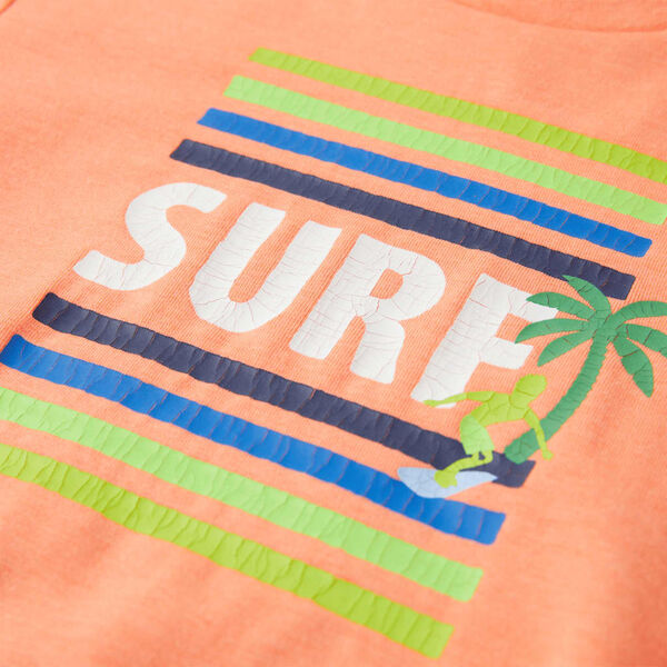 T-skjorte for barn neonoransje 116