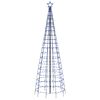 vidaXL LED Juletre med Spikes 570 LEDs Blå 300 cm