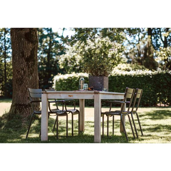 Capi Plantepotte Nature Row kvadratisk 30x30x30 cm olivengr&oslash;nn