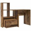 vidaXL Skrivebord Gamle tre 131,5 x 50 x 106,5 cm Konstruert tre