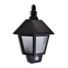 vidaXL Soldreven vegglampe med bevegelsessensor