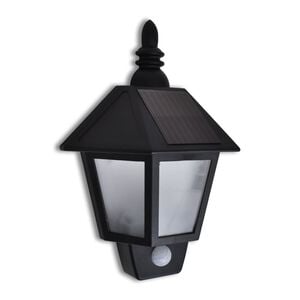 vidaXL Soldreven vegglampe med bevegelsessensor
